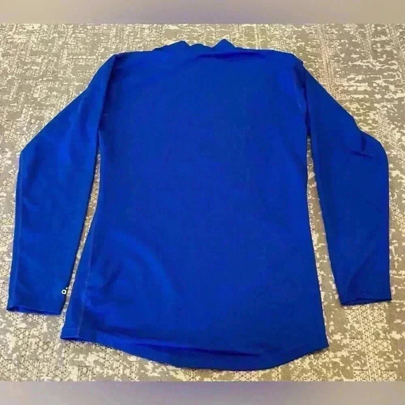 Kansas Jayhawks Adidas Crew Neck Compression ClimaWarm long sleeve shirt 2XL - Picture 4 of 5